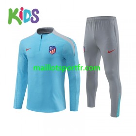 Atlético Madrid Enfant Ensemble Sweat d'entrainement Bleu 2024/25